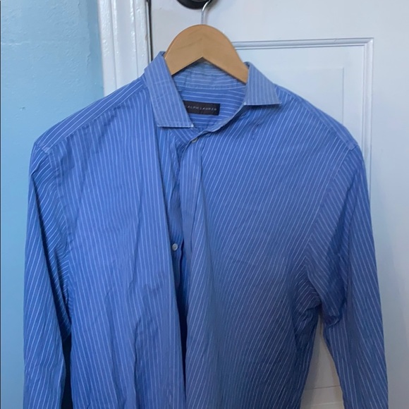 Blue Ralph Lauren button down shirt - Picture 1 of 5